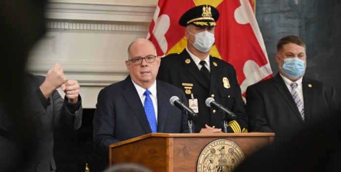 Democrats Cry Foul as Hogan Announces $150 Million ‘Re-Fund the Police’ Initiative