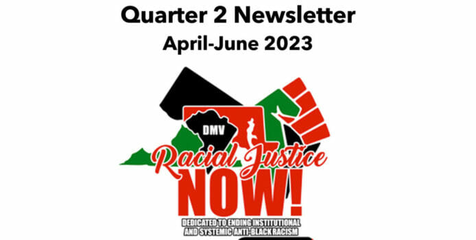 Racial Justice NOW! Quarter 2 Newsletter